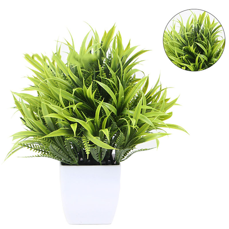 บอนไซประดิษฐ์สีเขียวปลอมพืชกระ - Bonsai Garden Zen บทวิจารณ์และราคา