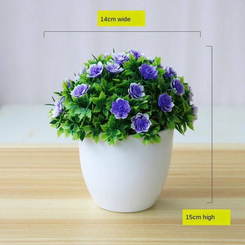 1Pcประดิษฐ์พืชBonsaiดอกไม้พืชด - Bonsai Garden Zen บทวิจารณ์และราคา