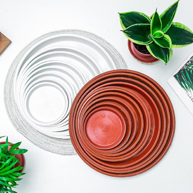 10pcs ดอกไม้พลาสติกหม้อถาดฐานพ - Drip Tray Saucer บทวิจารณ์และราคา