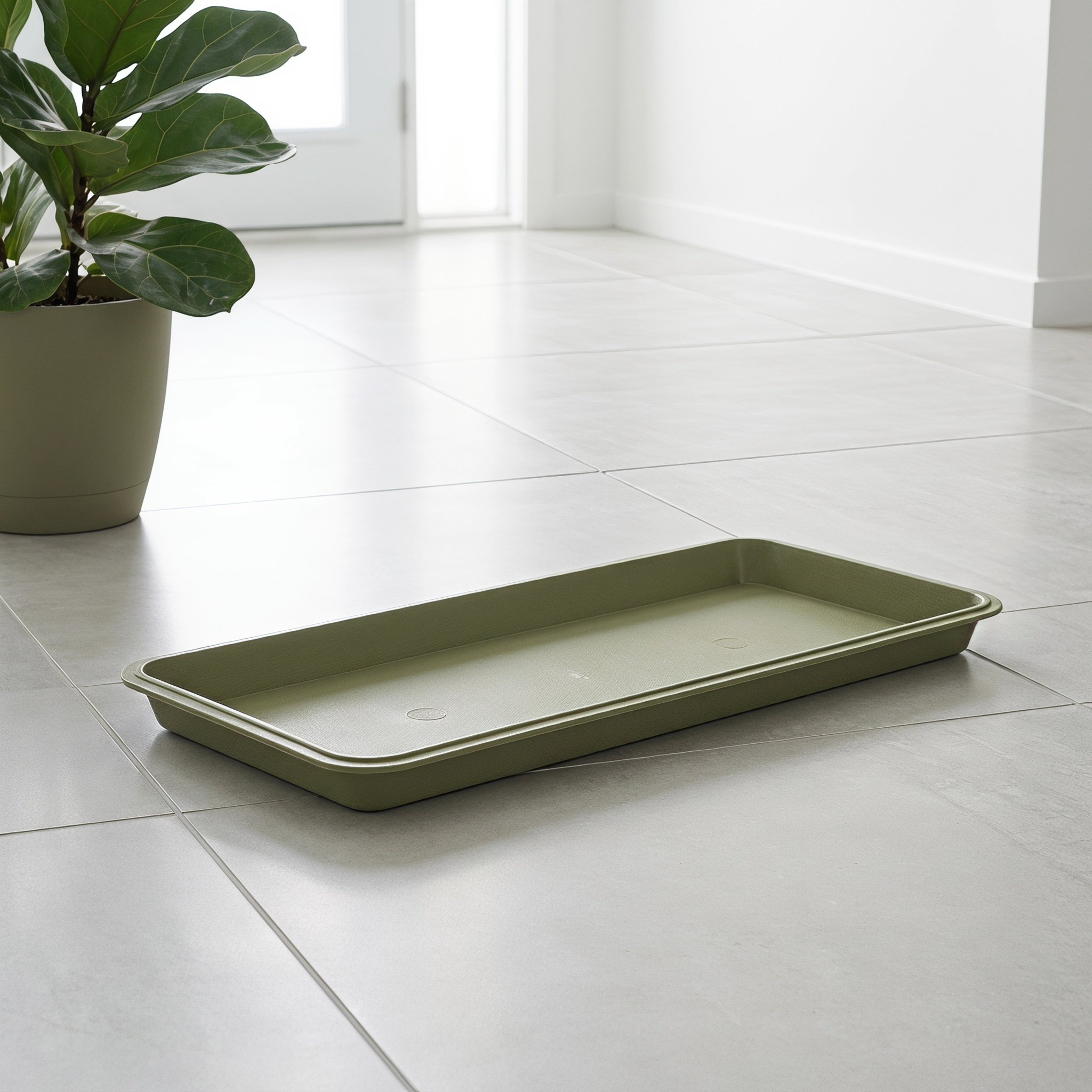 ถาดรองกระถางต้นไม้ทรงสี่เหลี่ย - Drip Tray Saucer บทวิจารณ์และราคา