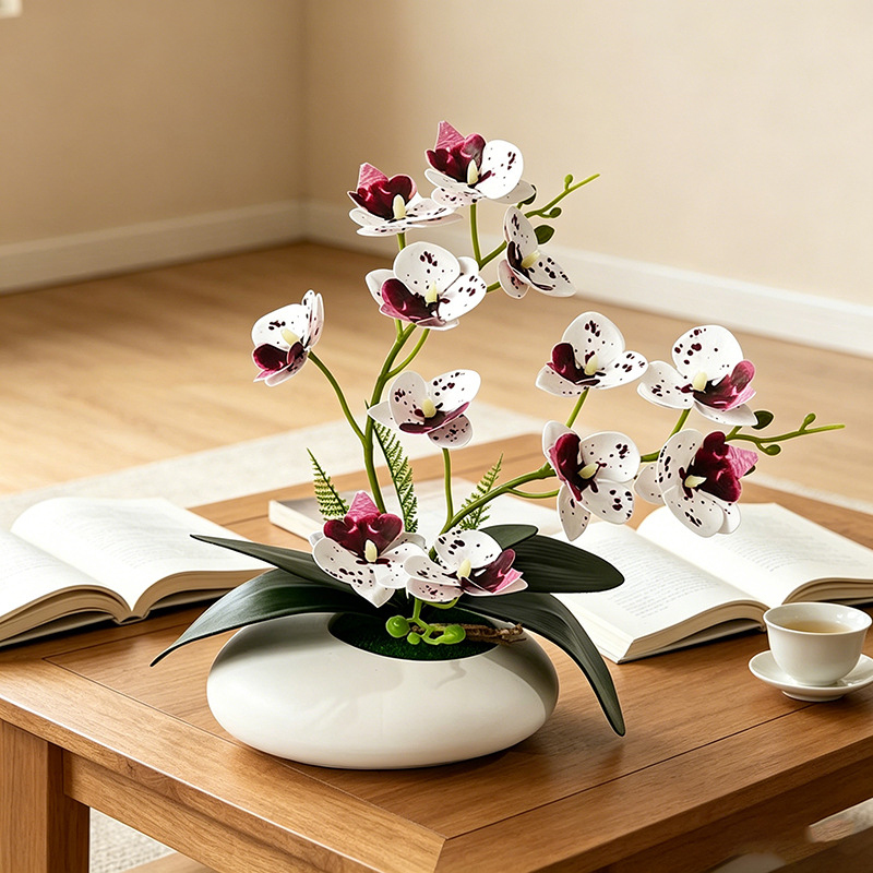 กล้วยไม้ผีเสื้อ 12 ดอก บอนไซขน - Bonsai Garden Decor บทวิจารณ์และราคา
