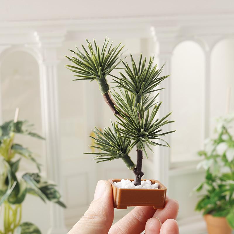 ต้นสนจำลองขนาด 1/12 จำนวน 1 ชิ - Bonsai Garden Decor บทวิจารณ์และราคา