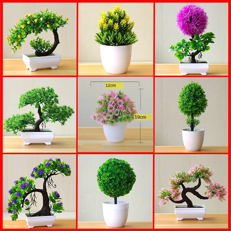 ต้นไม้ประดิษฐ์ขนาดเล็กในกระถาง - Bonsai Garden Zen บทวิจารณ์และราคา