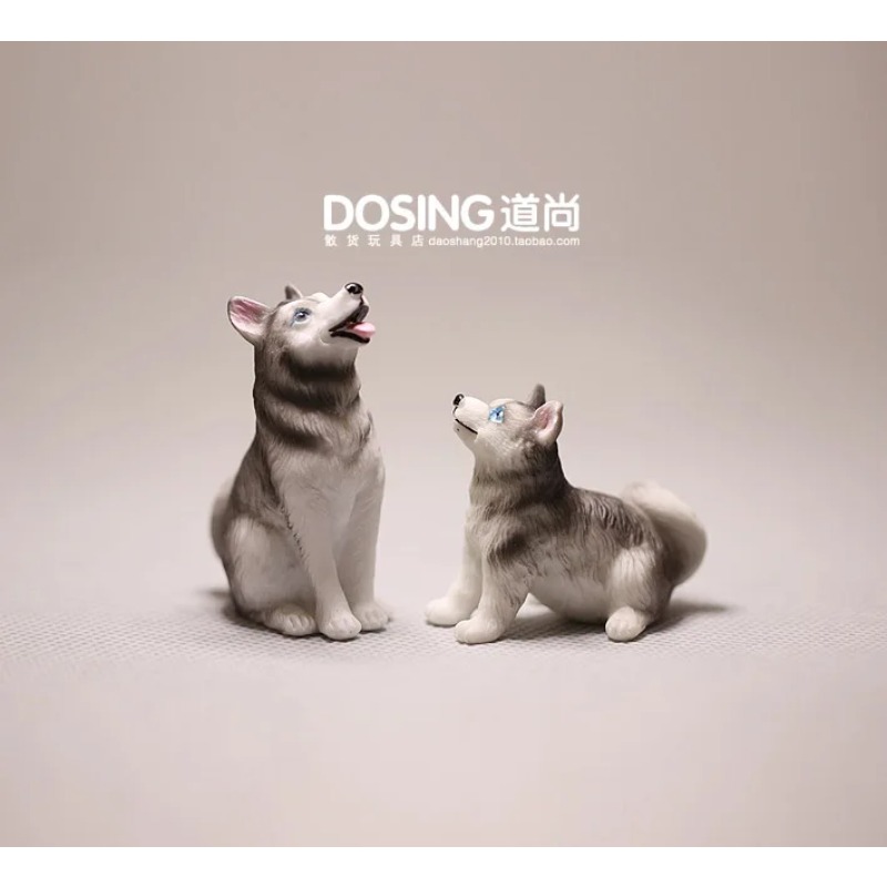 โมเดลสุนัขฮัสกี้น่ารัก ของตกแต - First Bonsai Garden บทวิจารณ์และราคา