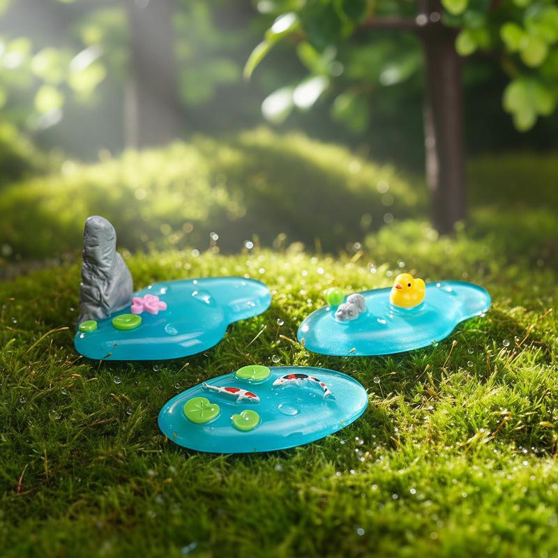 ของตกแต่งบ่อเรซินขนาดเล็ก ธีมป - Bonsai Garden With Koi Pond บทวิจารณ์และราคา