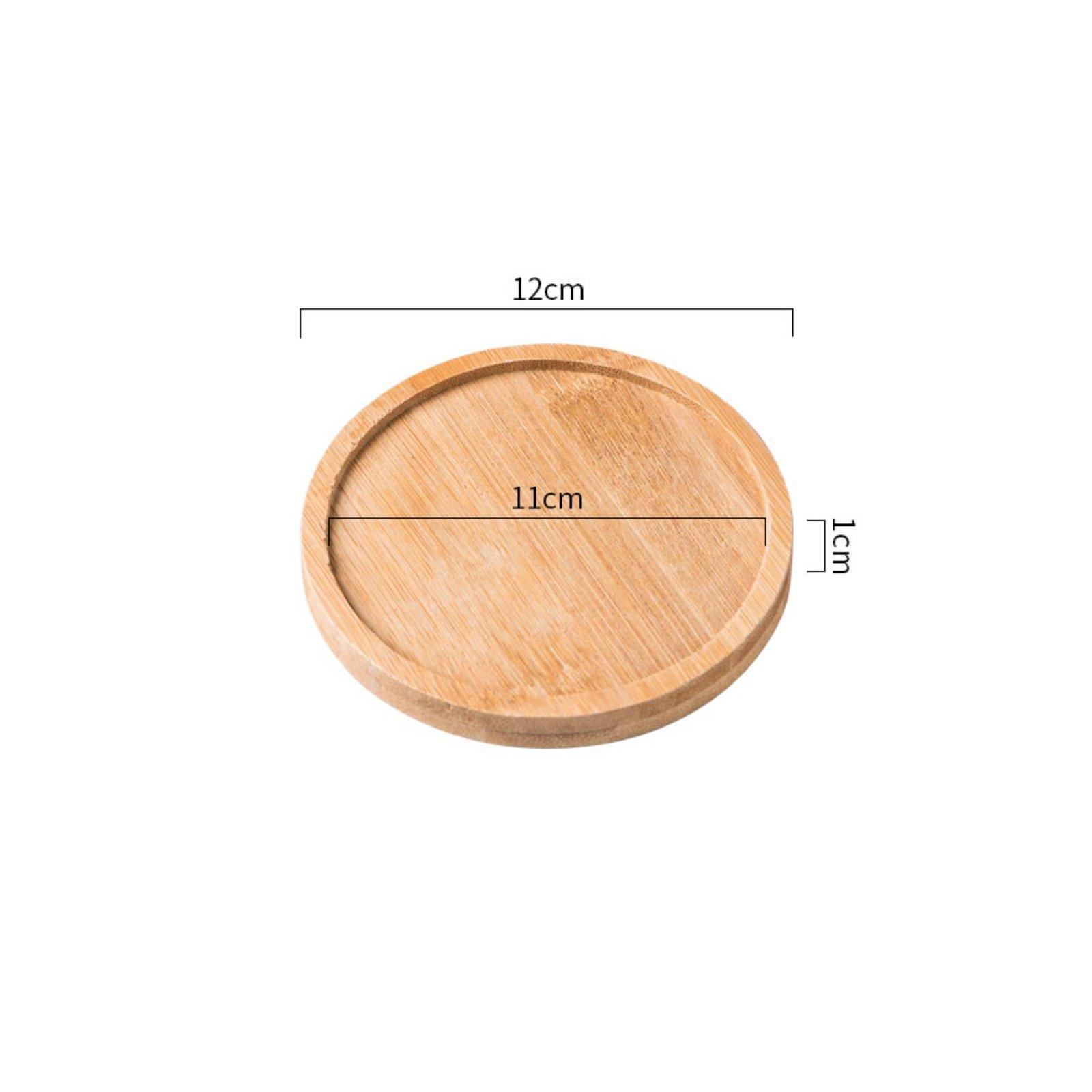 ถาดรองกระถางไม้ไผ่ ฐานรองกันน้ - Drip Tray Saucer บทวิจารณ์และราคา