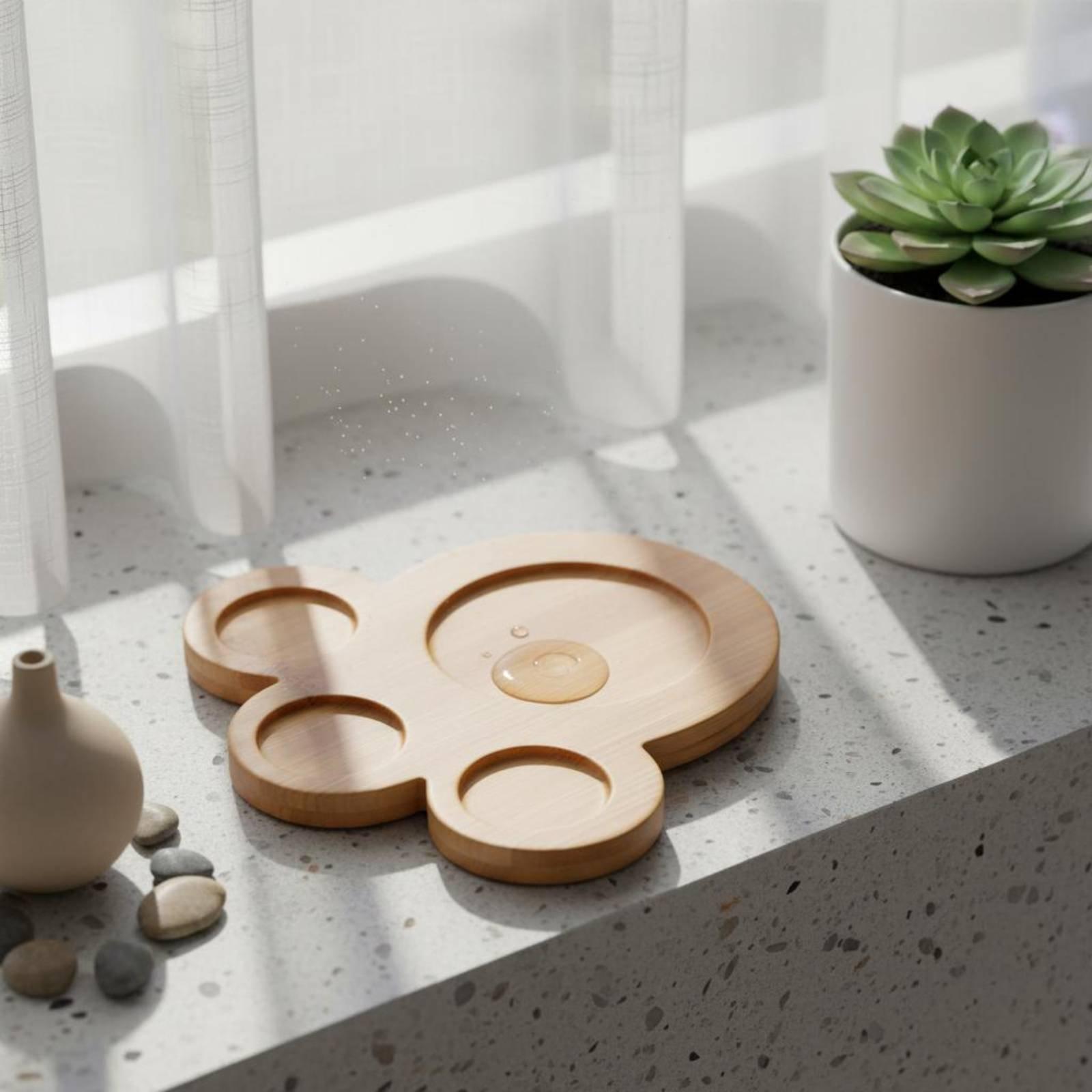 ถาดรองกระถางไม้ไผ่ ฐานรองกันน้ - Drip Tray Saucer บทวิจารณ์และราคา